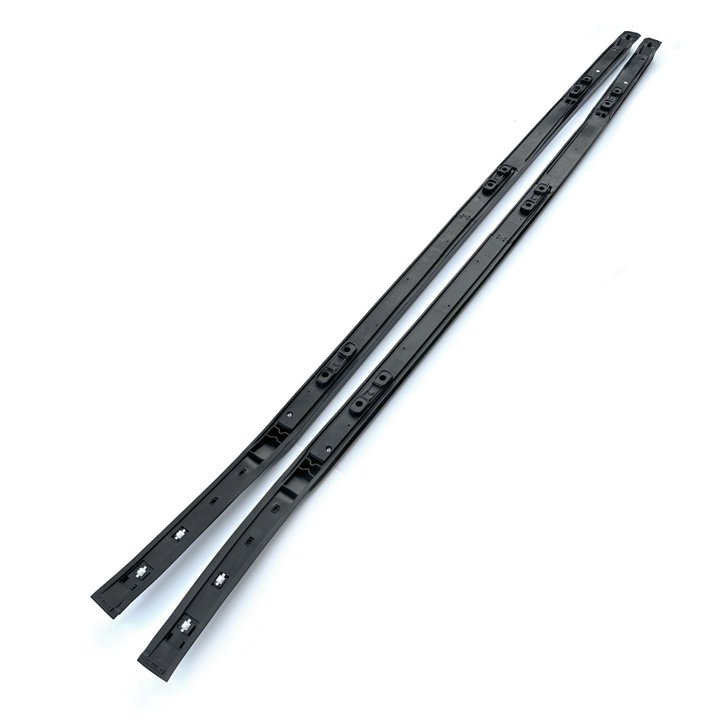 L663 Defender 110 Roof Rails in Gloss Black