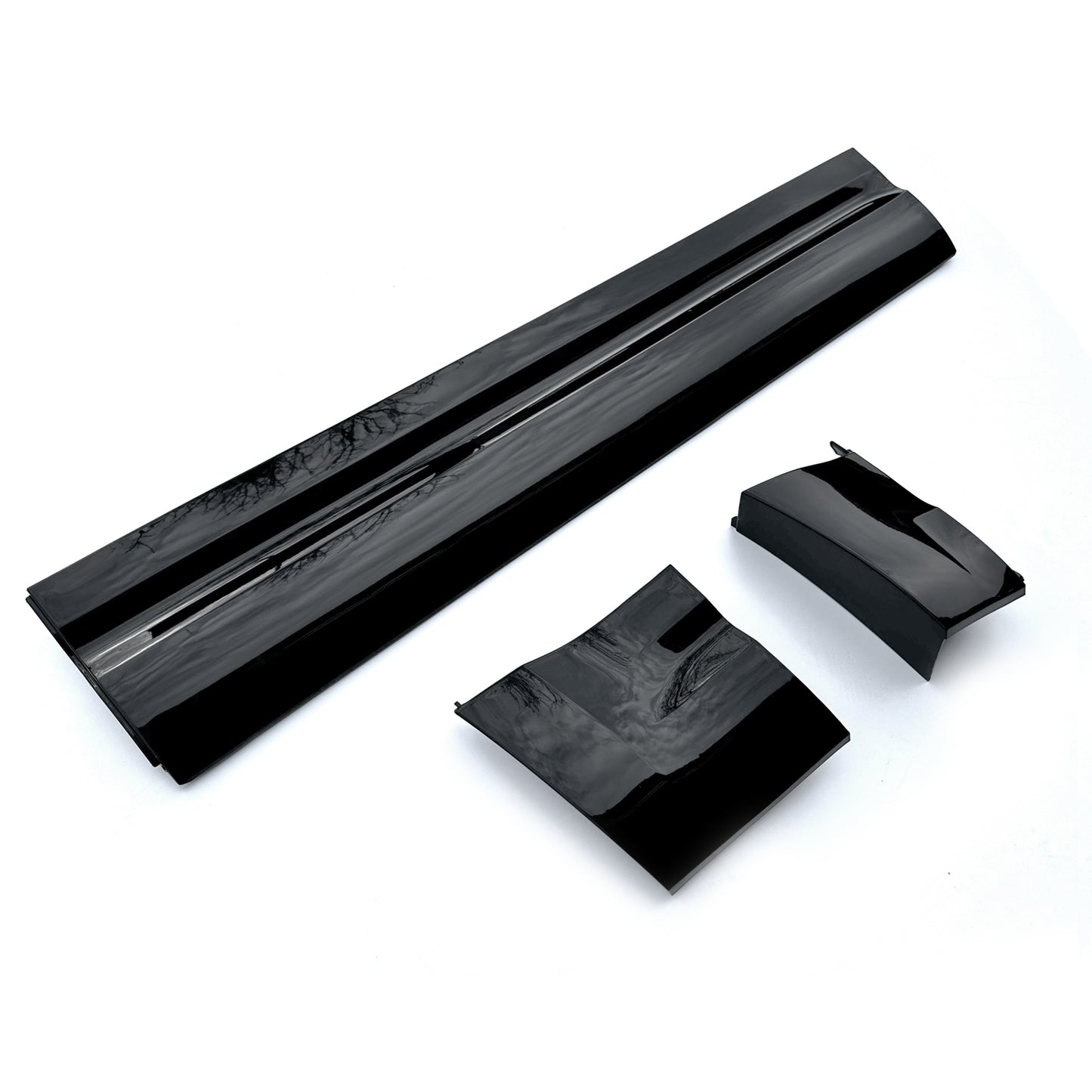 Lower Door Trim Kit in High Gloss Black for Land Rover Defender 90 L663