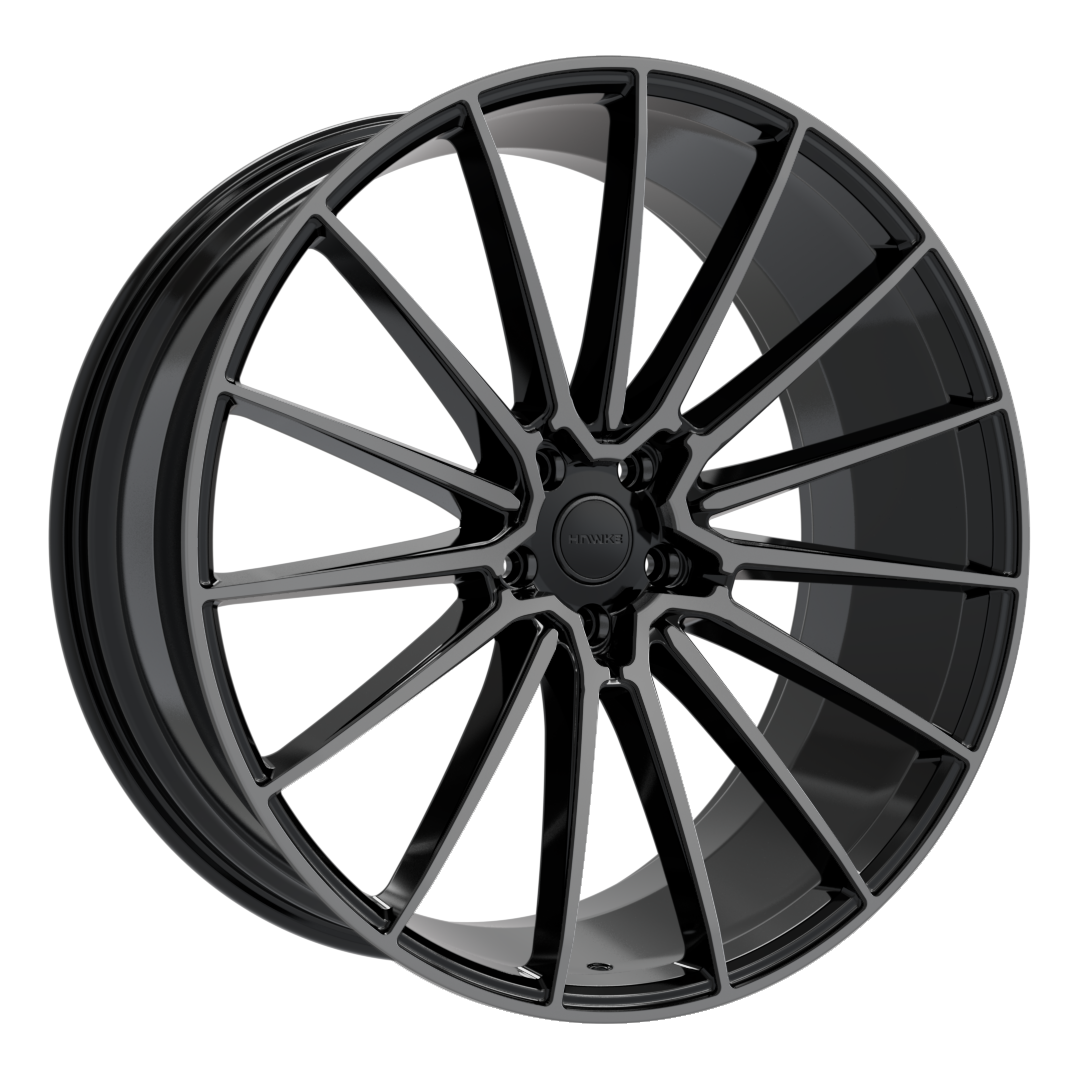 4 x 24" HAWKE LUXOR WHEELS (5x120)