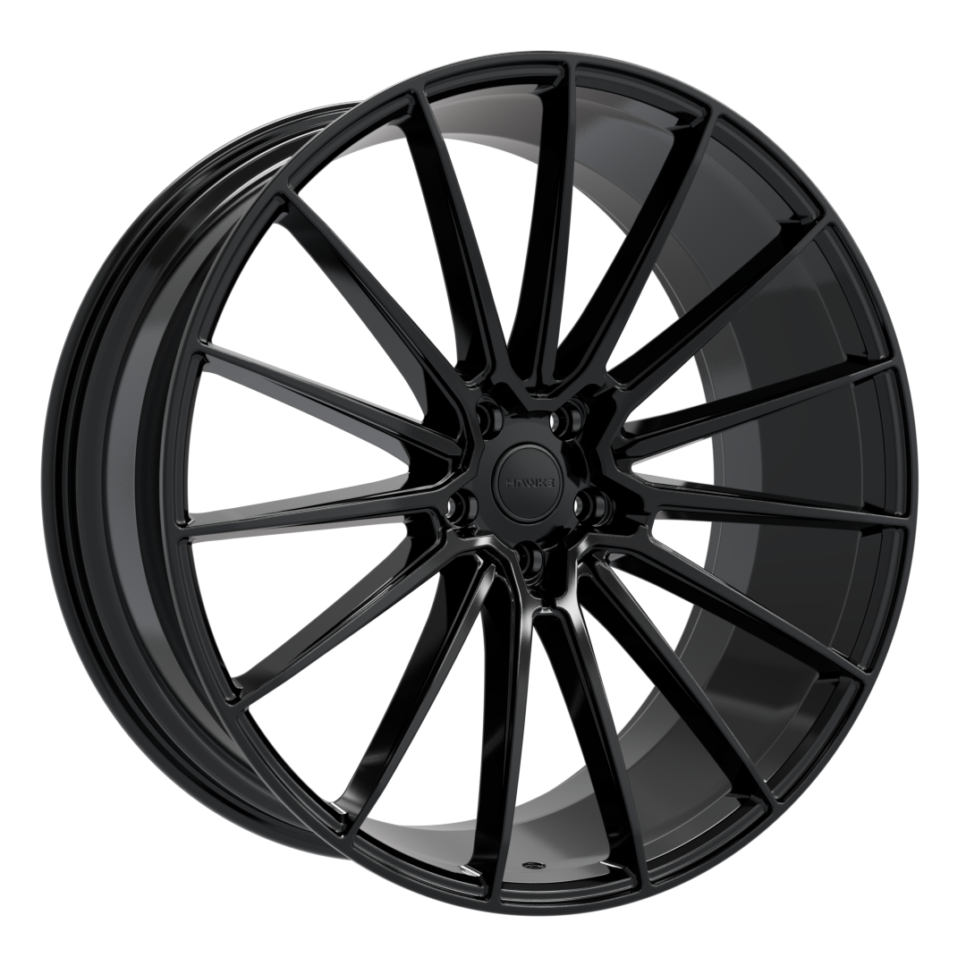 4 x 24" HAWKE LUXOR WHEELS (5x120)