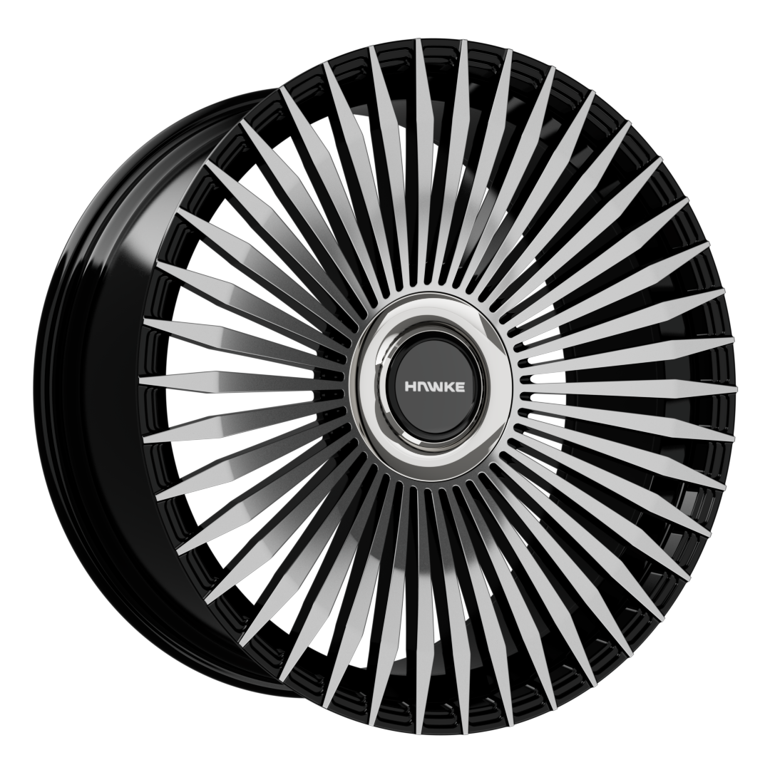 4 x HAWKE ASPRAY FORGED WHEELS (ROLLS ROYCE)