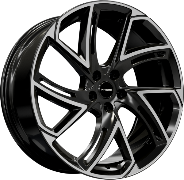 4 x 22" HAWKE CONDOR WHEELS (5x120)