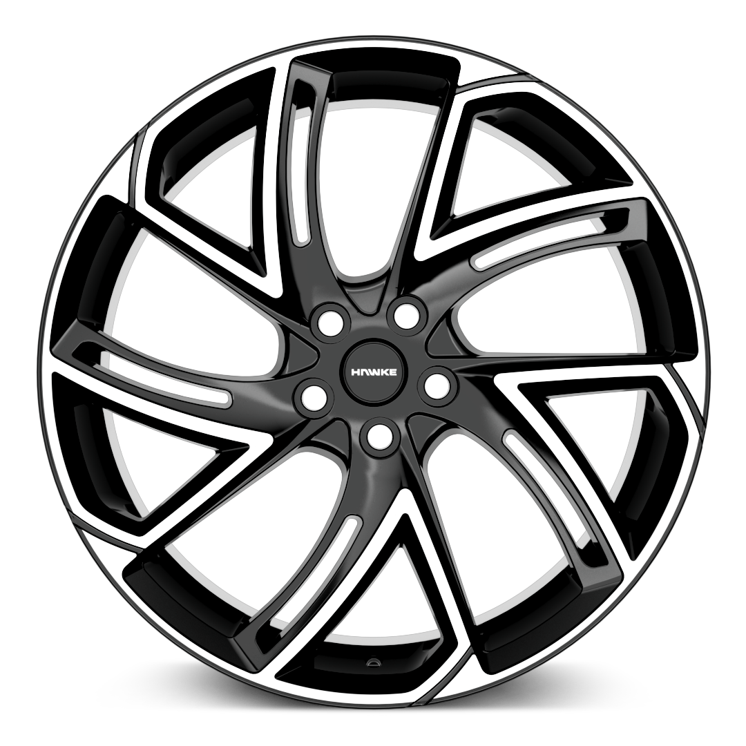 4 x 22" HAWKE CONDOR WHEELS (5x120)