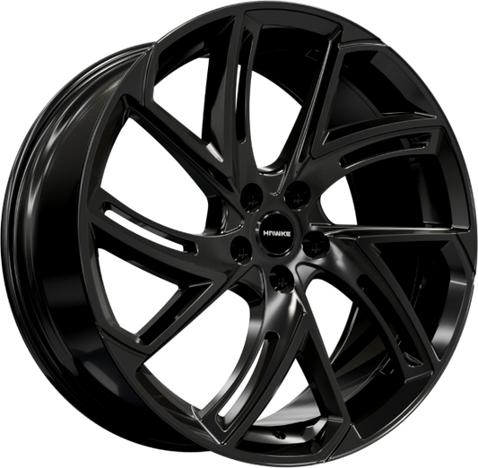 4 x 22" HAWKE CONDOR WHEELS (5x108)