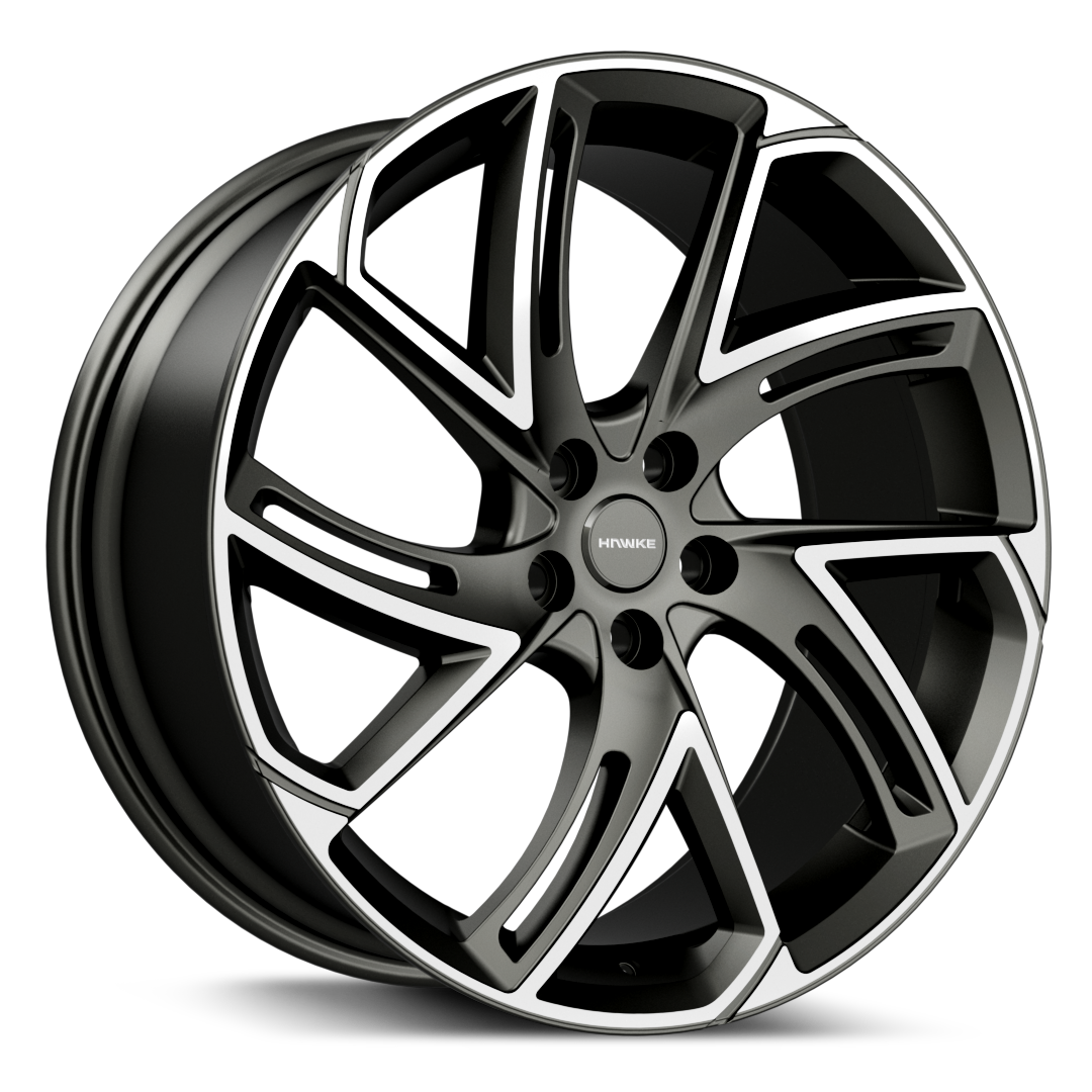 4 x 22" HAWKE CONDOR WHEELS (5x120)