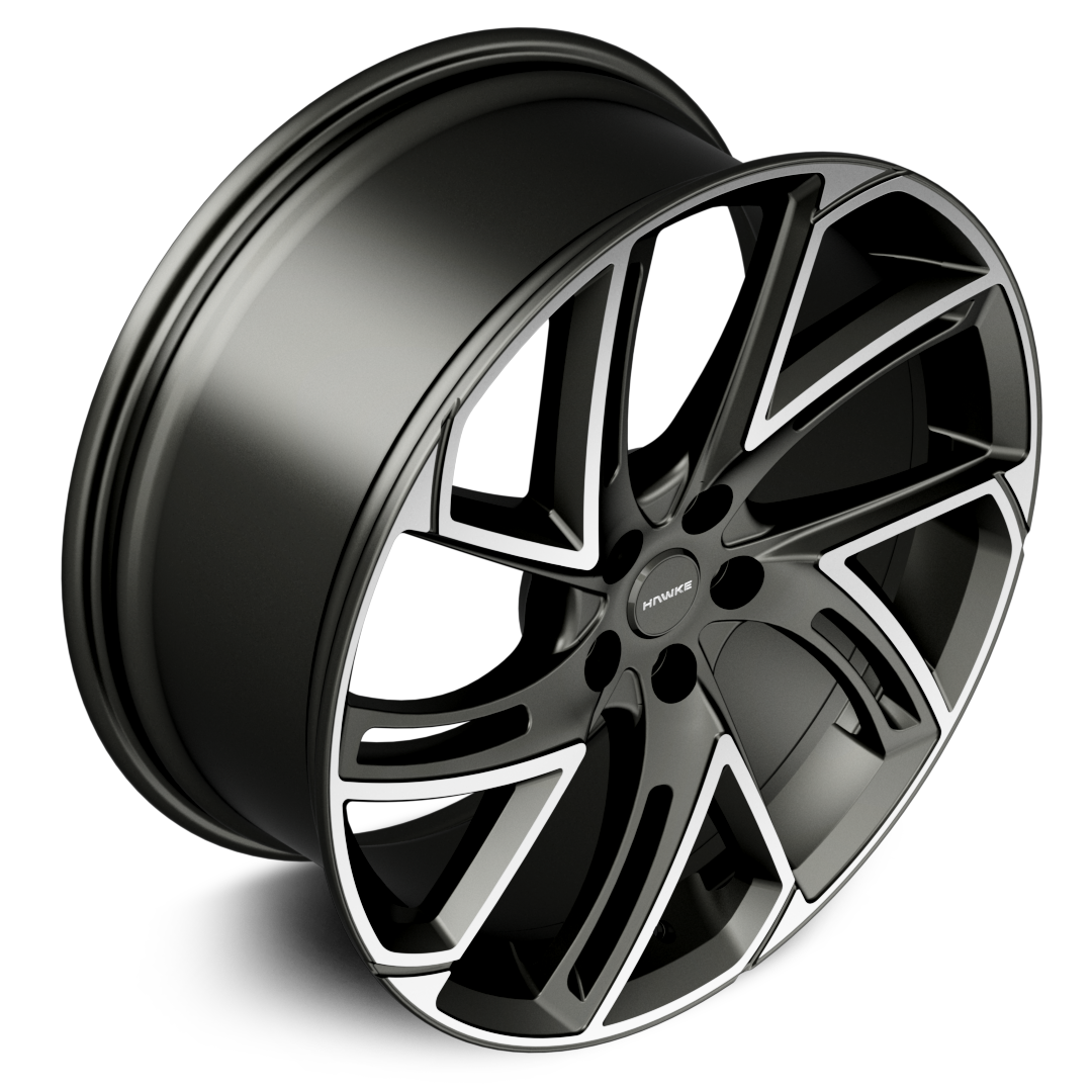 4 x 22" HAWKE CONDOR WHEELS (5x120)
