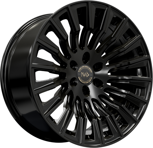 4 X 20" HAWKE AWD DENALI XXC WHEELS GLOSS BLACK (6X114)