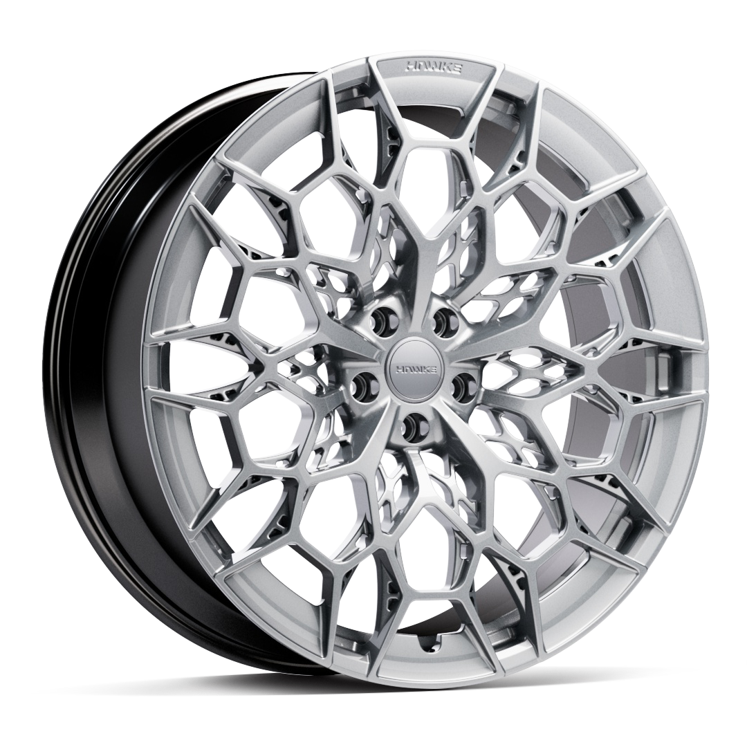 22" Hawke Helion Alloy Wheel Set (4x) | Silver | Range Rover | 5x120