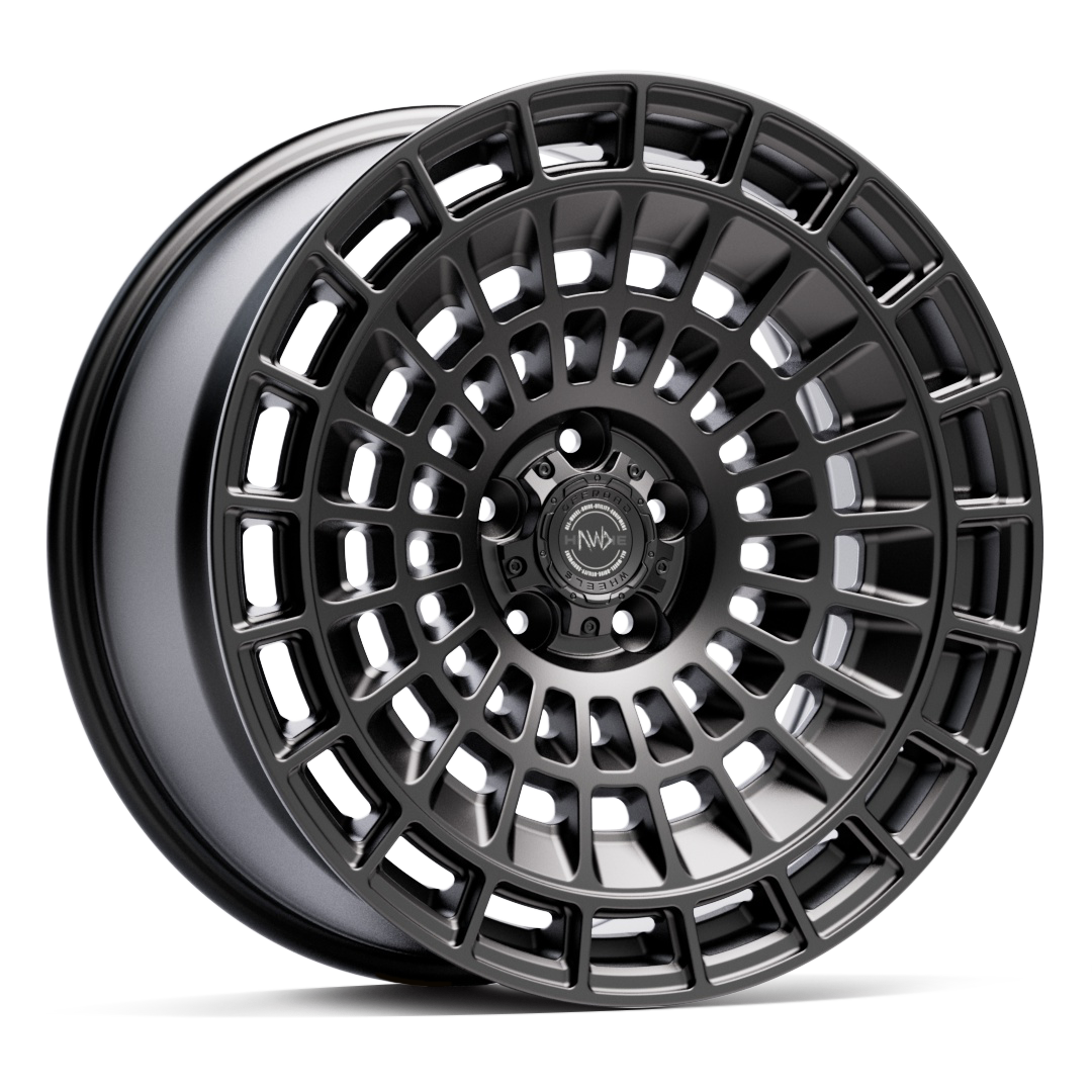 20" Hawke AWD Rage Alloy Wheel Set (4x) | Matt Black | Ford Ranger