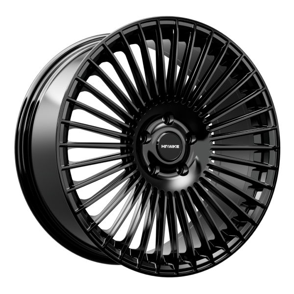 4 x HAWKE SAKA 22 INCH WHEELS (5x112 WIDER REARS)