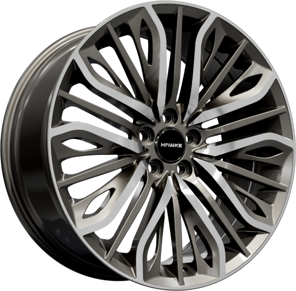 4 x 22" HAWKE VEGA WHEELS (5x112)