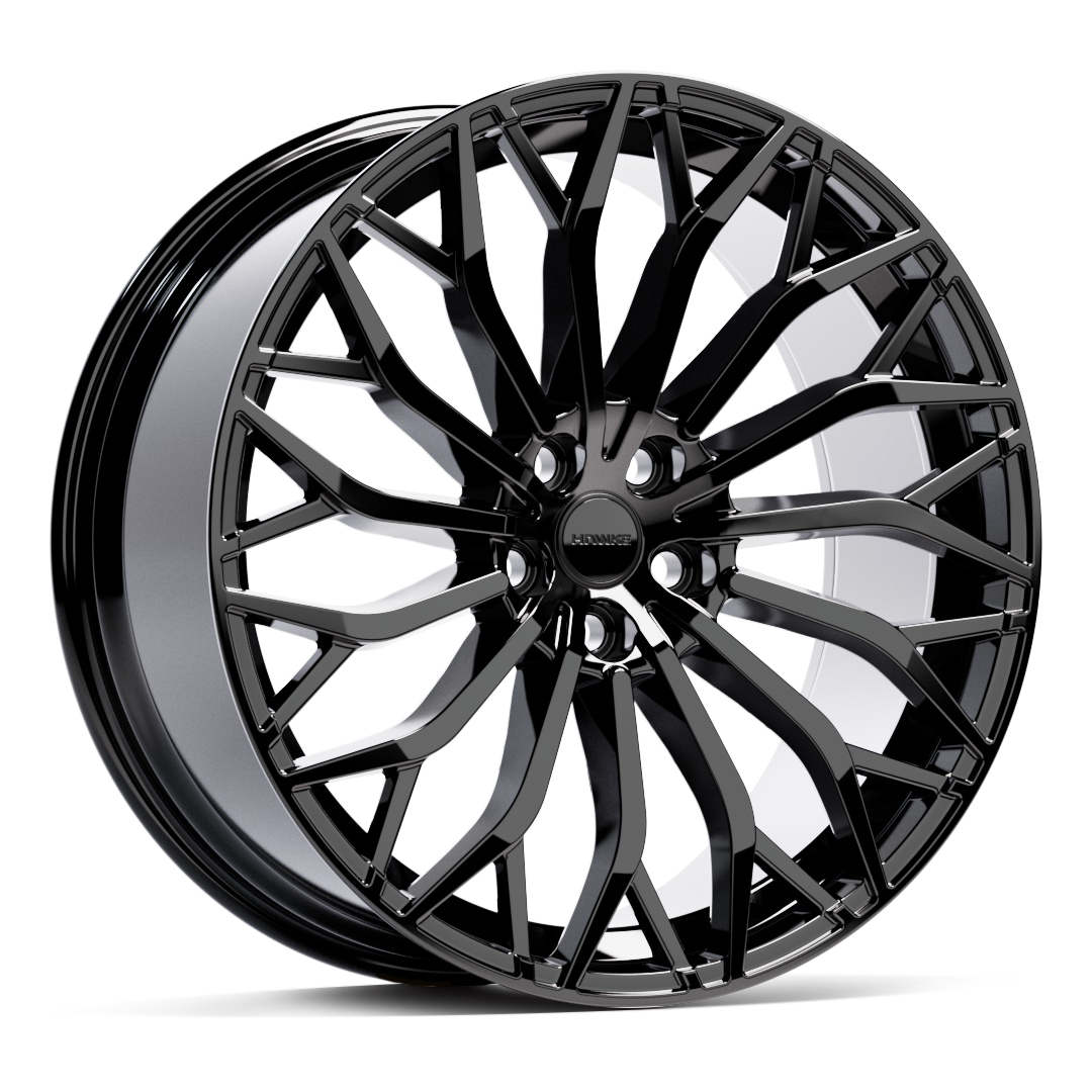 23" Hawke Zenith Alloy Wheel Set (4x) | Black | Mercedes G Class | 5x130