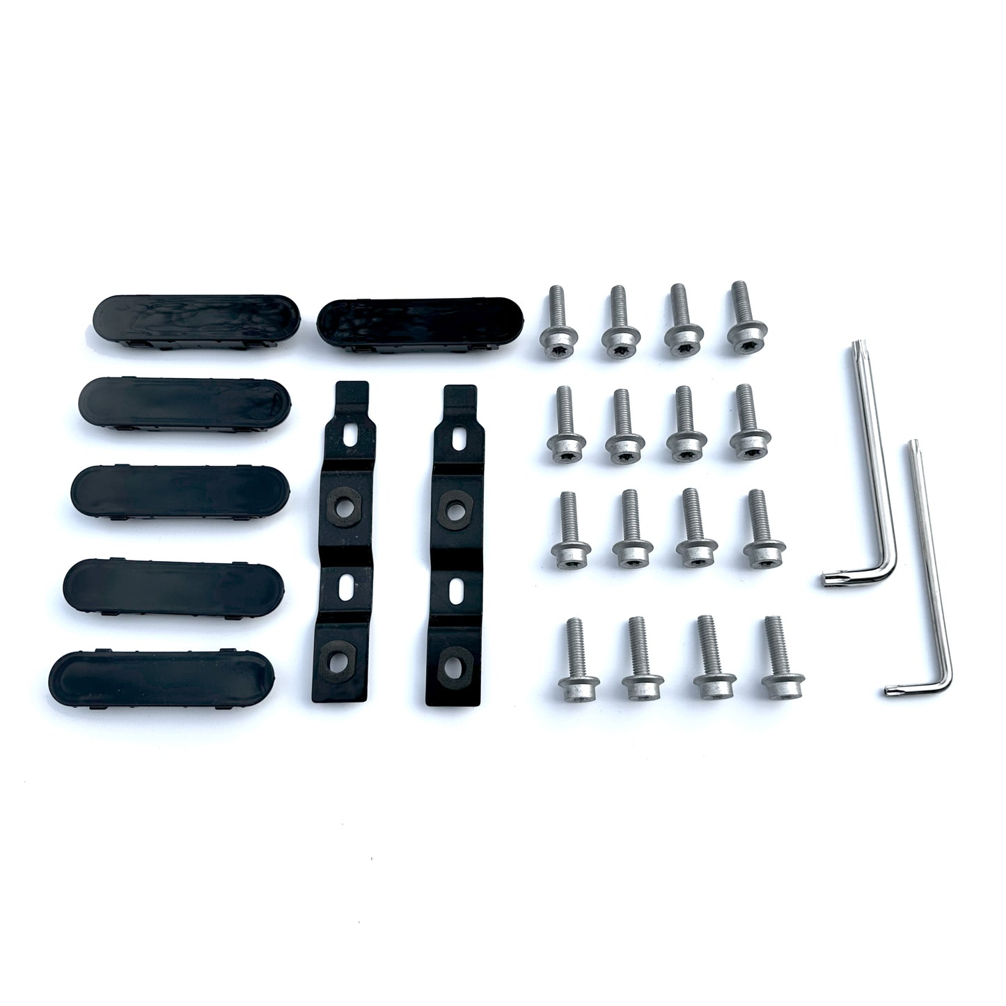 L663 Defender 110 Roof Rails in Gloss Black