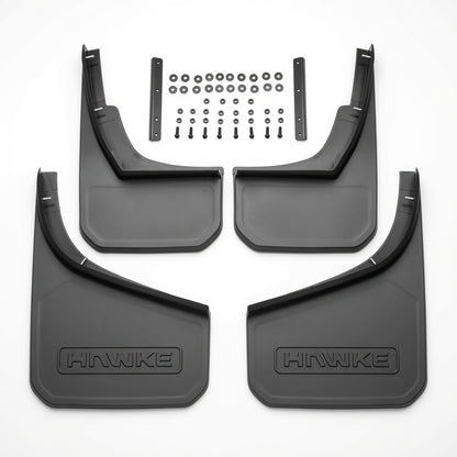 to fit Land Rover Defender 110 Hawke Logo Mud Flaps Splash Guards L663 2020+