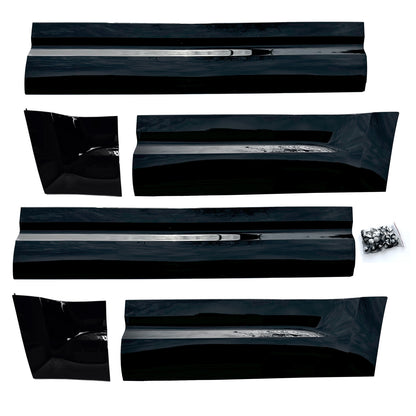 Lower Door Trim Kit in High Gloss Black for Land Rover Defender 110 L663