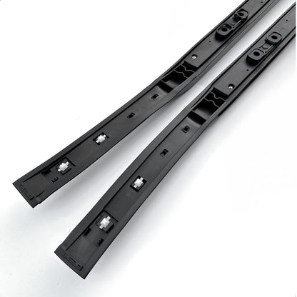 L663 Defender 110 Roof Rails in Gloss Black
