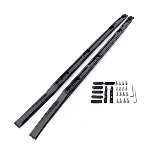 L663 Defender 90 Roof Rails in Gloss Black