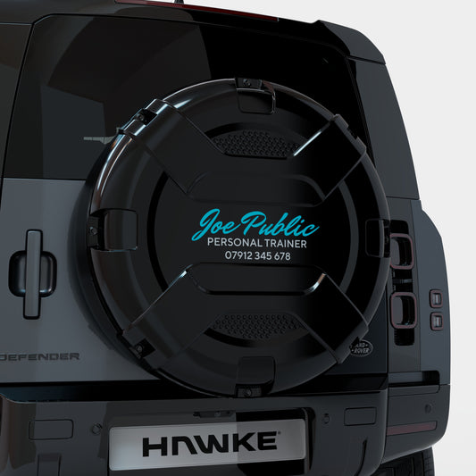 HAWKE ELITE SPARE WHEEL COVER WITH YOUR COMPANY LOGO