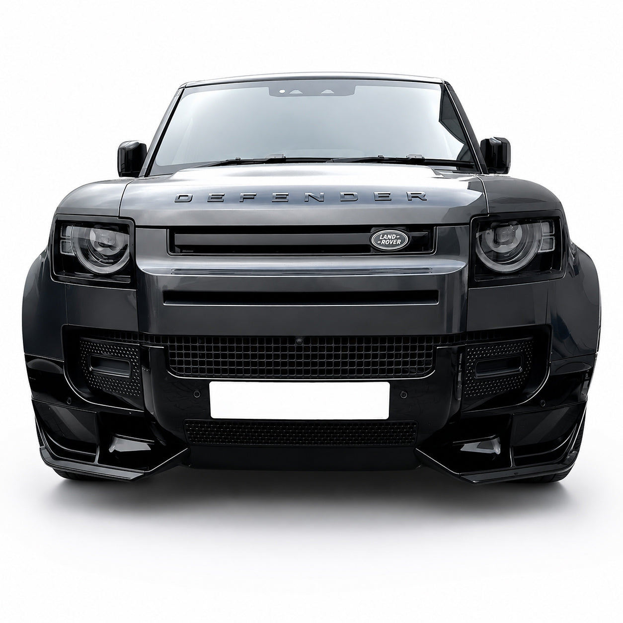 HAWKE Front Bumper Canards Fits Defender 90,110,130 L663
