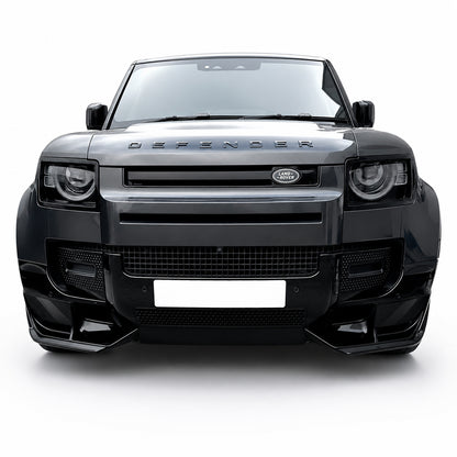 HAWKE Front Bumper Canards Fits Defender 90,110,130 L663