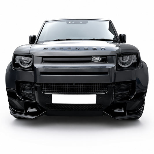 HAWKE Front Bumper Canards Fits Defender 90,110,130 L663