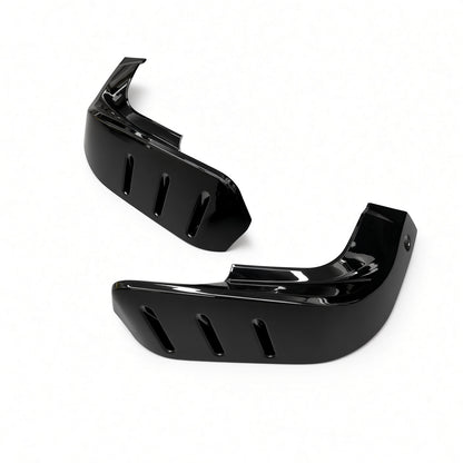 Hawke Front Bumper Canards to fit Land Rover Defender L663 90 Gloss Black - Image 5