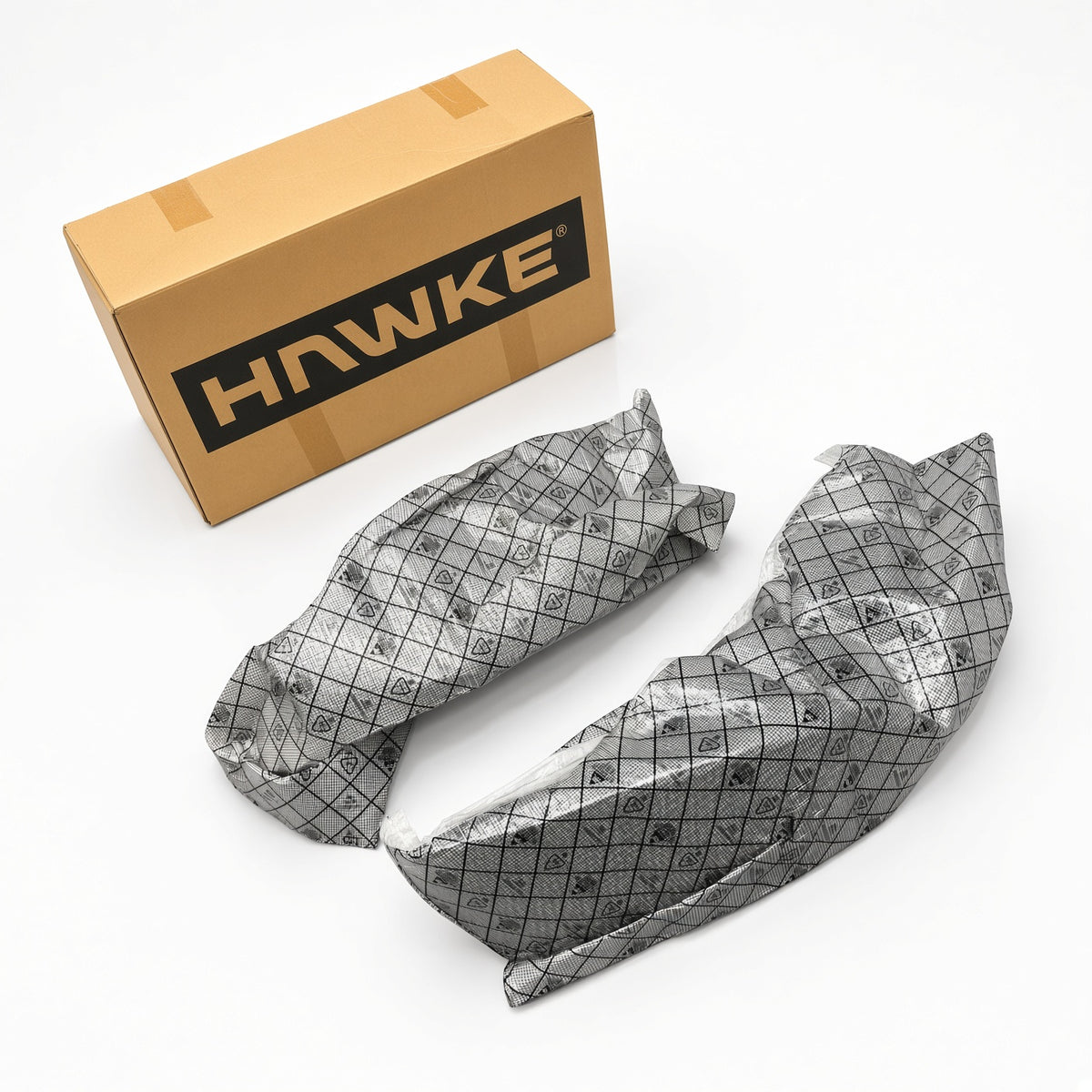 Hawke Front Bumper Canards to fit Land Rover Defender L663 90 Gloss Black - Image 9