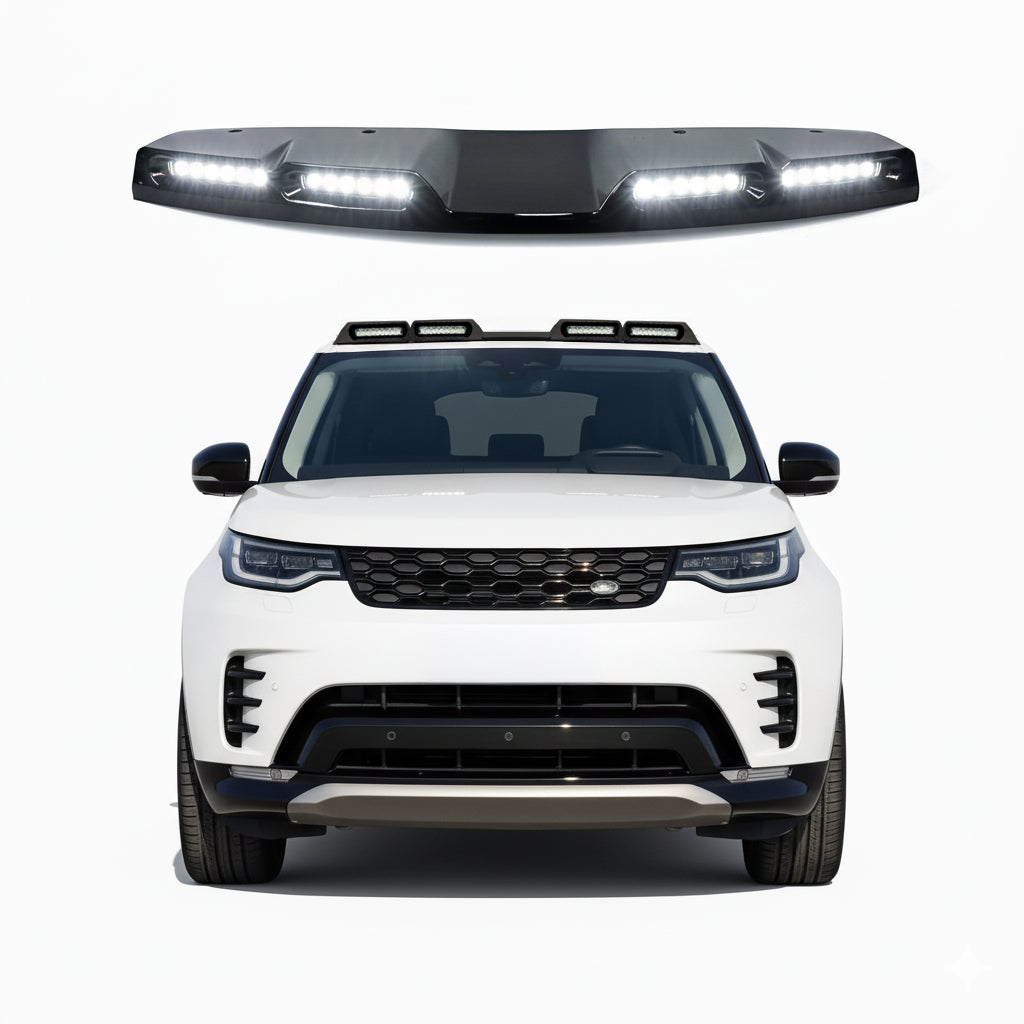 HAWKE LED Roof Light Bar fits Land Rover Discovery 5 L462 2020-23 Gloss Black
