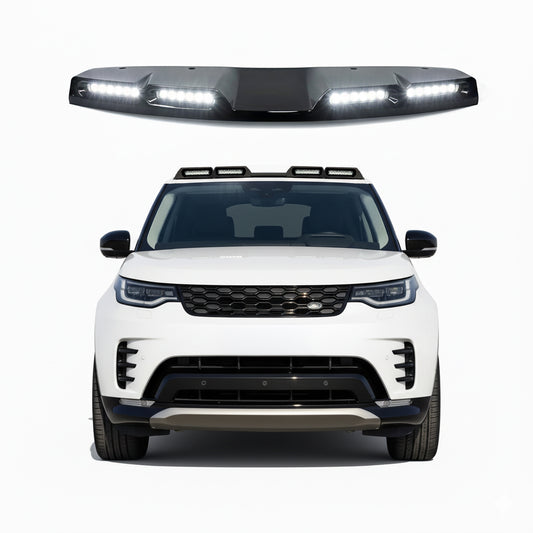HAWKE LED Roof Light Bar fits Land Rover Discovery 5 L462 2020-23 Gloss Black