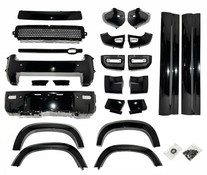 HAWKE Black Pack Styling Kit Upgrade fits Land Rover Defender 90 2020+ Upgrade
