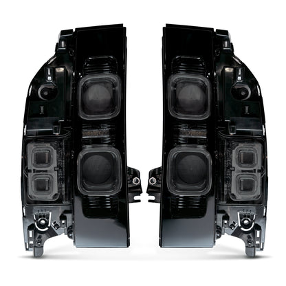 DEFENDER L663 REPLACEMENT REAR LIGHTS WITH SMOKED LENSES