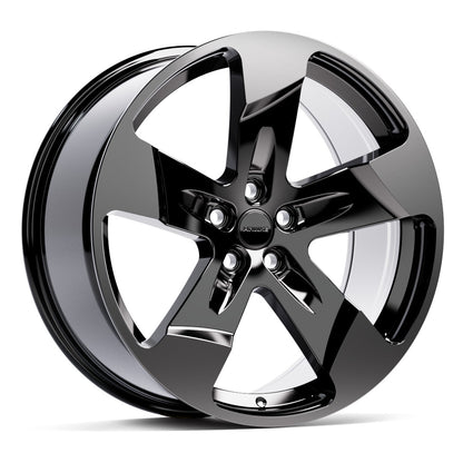 22" Hawke Five Tooth Alloy Wheel & Tyres Set (x4) | Land Rover Defender | Wider Rears