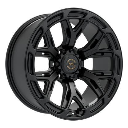 4 X 20" HAWKE AWD 6Y-R WHEELS MATT BLACK (6X139) | ET00