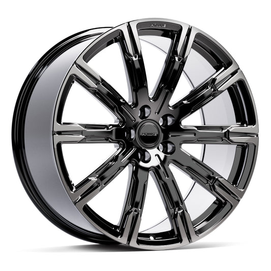 22" Hawke Saker III Forged Alloy Wheel Set (4x) | Range Rover | 5x120 | Wider Rears
