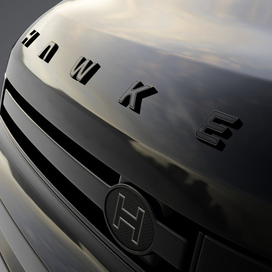 HAWKE Premium Bonnet or Tailgate Letters for Range Rover and Land Rover | 3 colour options