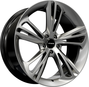 4 x 22" HAWKE AQUILA ALLOY WHEELS (5x112)
