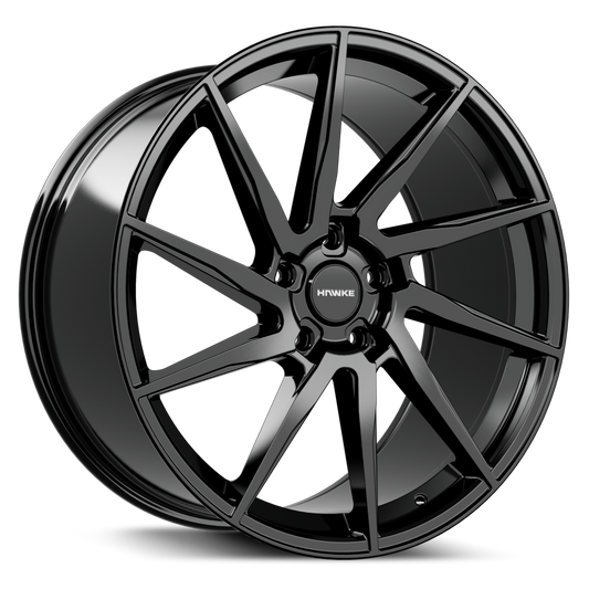 4 x 23" HAWKE ARION ALLOY WHEELS (5x108)