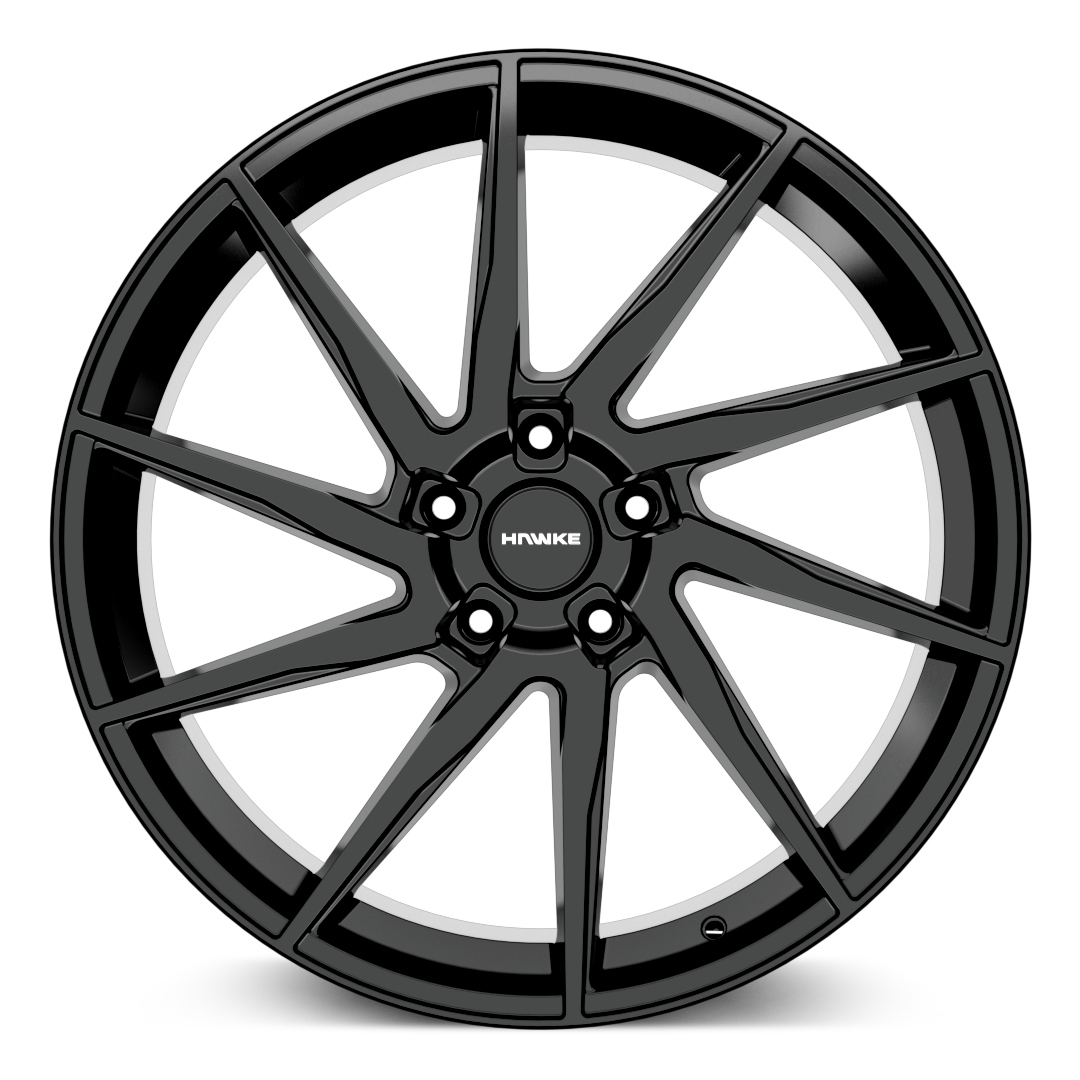 4 x 23" HAWKE ARION ALLOY WHEELS (5x108)