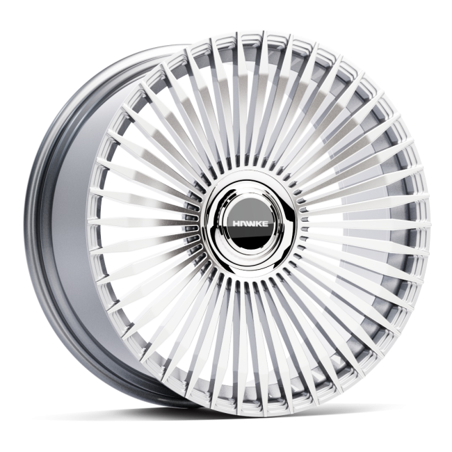4 x 21" HAWKE ASPRAY WHEELS (5-112) - Image 2