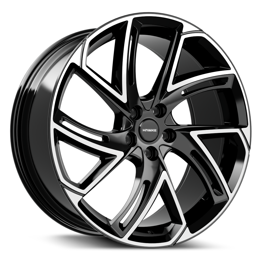 4 x HAWKE CONDOR WHEELS (5x120 TESLA)