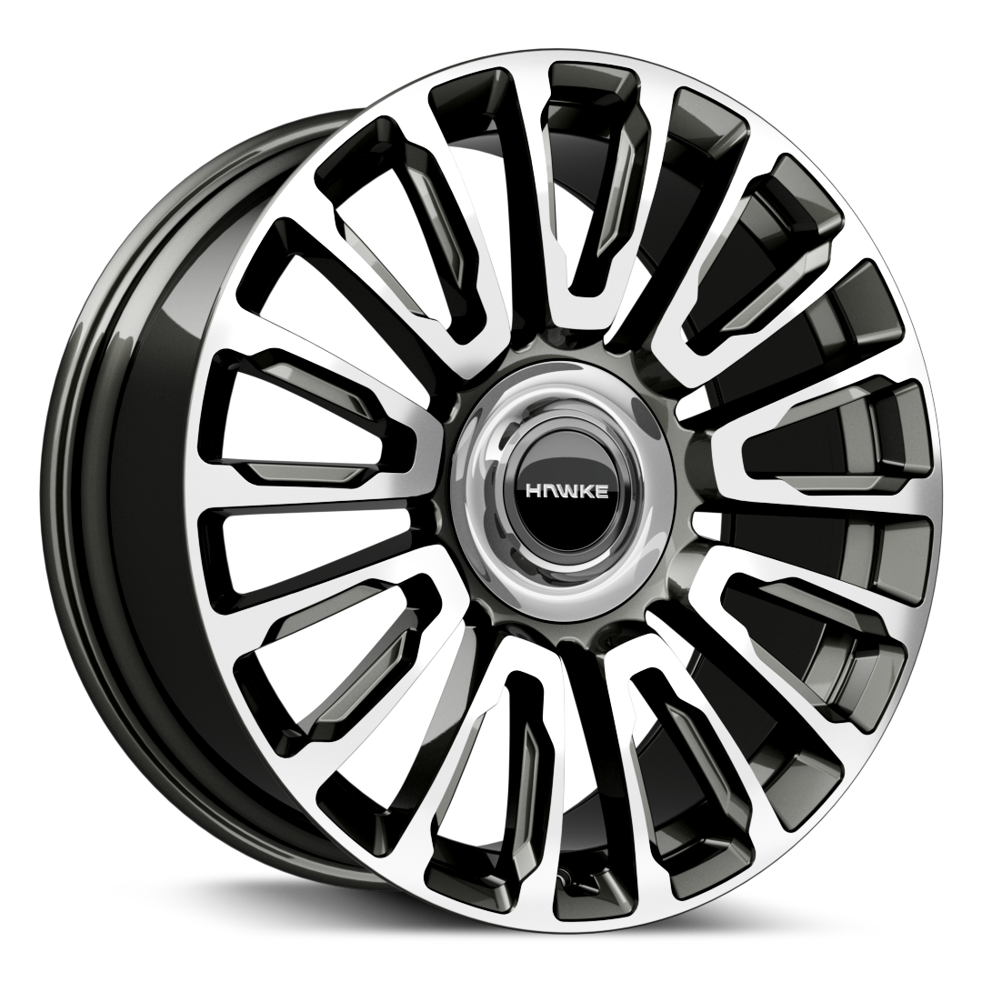 4 x HAWKE DRESDEN WHEELS (ROLLS ROYCE)