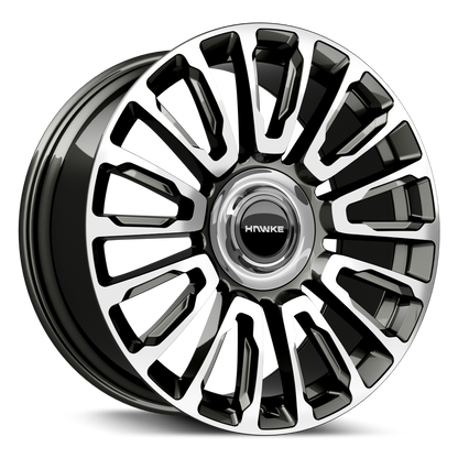 4 x HAWKE DRESDEN WHEELS (ROLLS ROYCE)