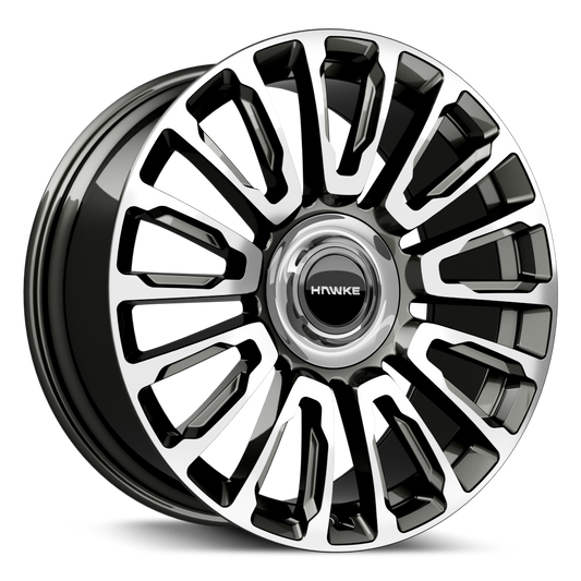 4 x HAWKE DRESDEN WHEELS (ROLLS ROYCE)