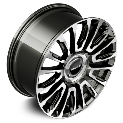 4 x HAWKE DRESDEN WHEELS (ROLLS ROYCE)