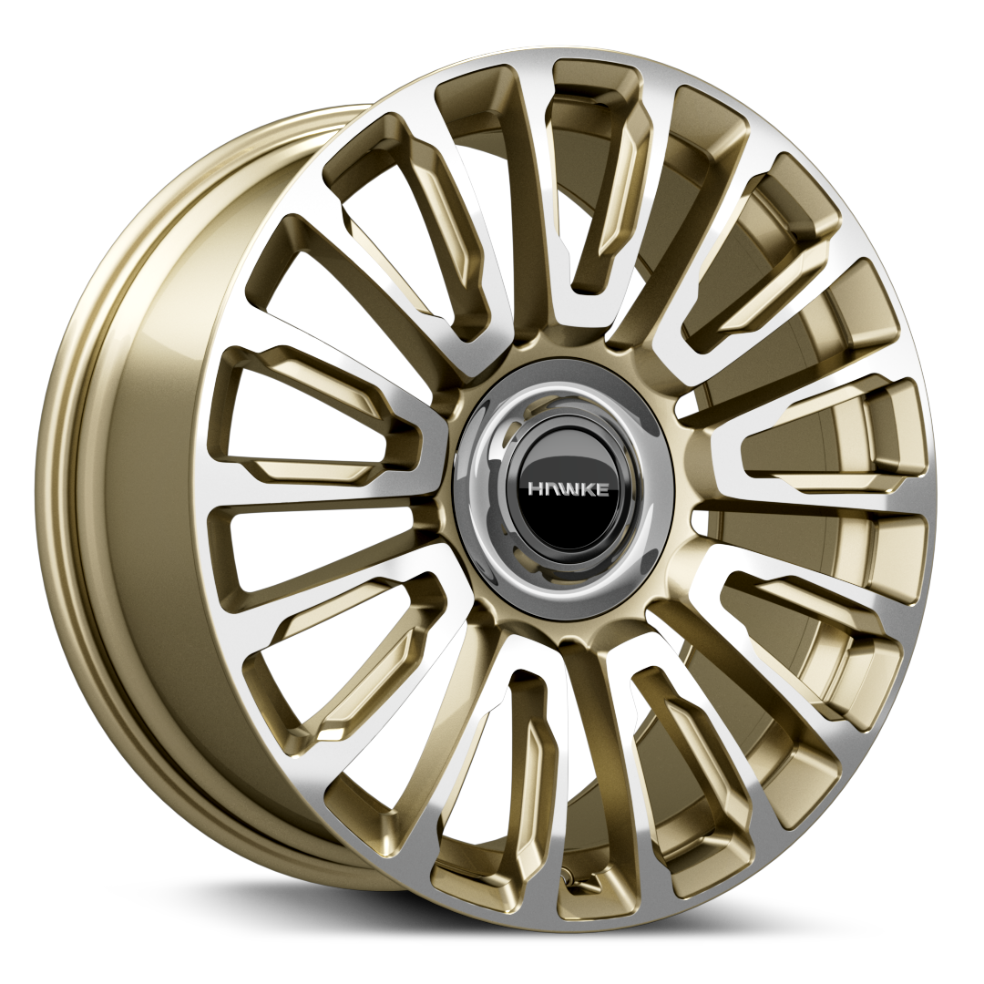 4 x HAWKE DRESDEN WHEELS (ROLLS ROYCE)