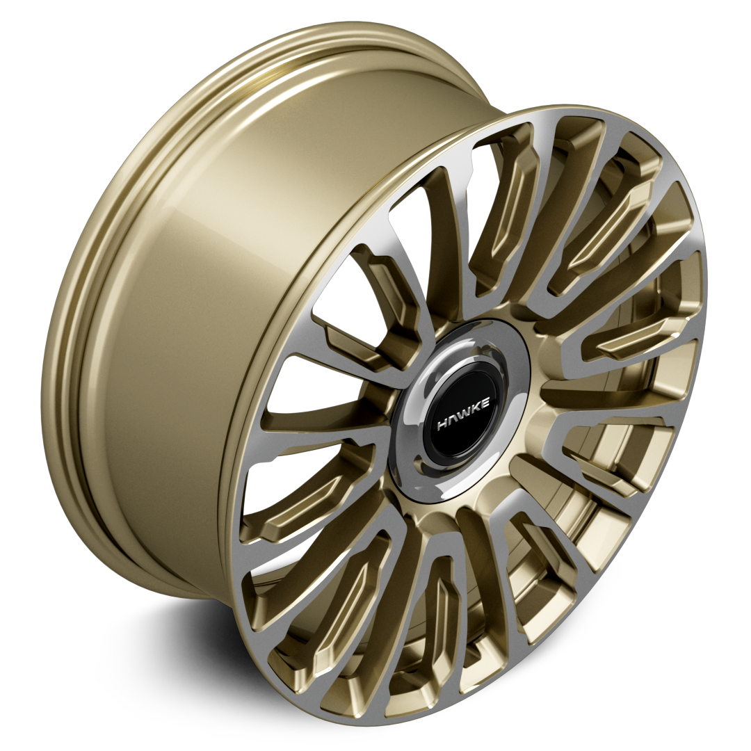 4 x HAWKE DRESDEN WHEELS (ROLLS ROYCE)