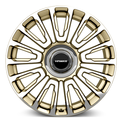 4 x HAWKE DRESDEN WHEELS (ROLLS ROYCE)