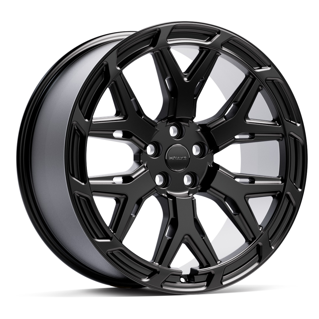 22" Hawke Havoc Alloy Wheel Set (4x) | Matt Black | Range Rover | 5x120