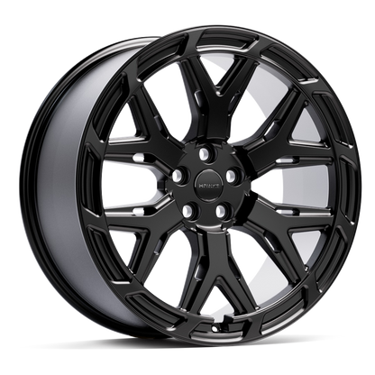 22" Hawke Havoc Alloy Wheel Set (4x) | Matt Black | Range Rover | 5x120