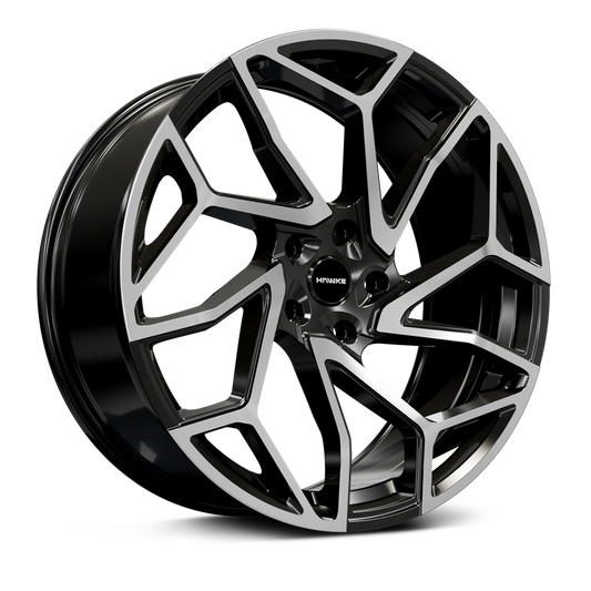 4 x 22" HAWKE KHOTAN ALLOY WHEELS (5x108)